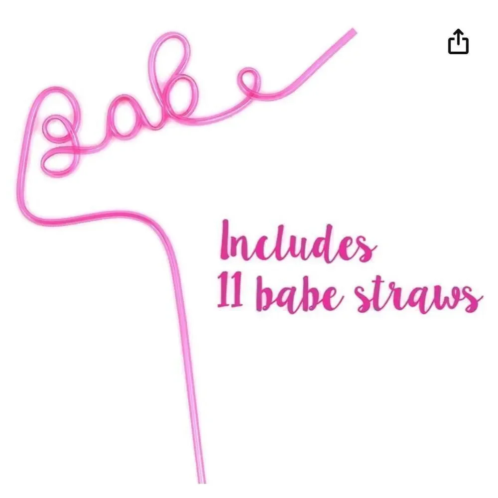 NEW 12 Bachelorette Straws Straws Party Favors Bridal Party
